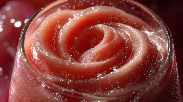 Fresh Guava Juice Tempting Swirling Drink