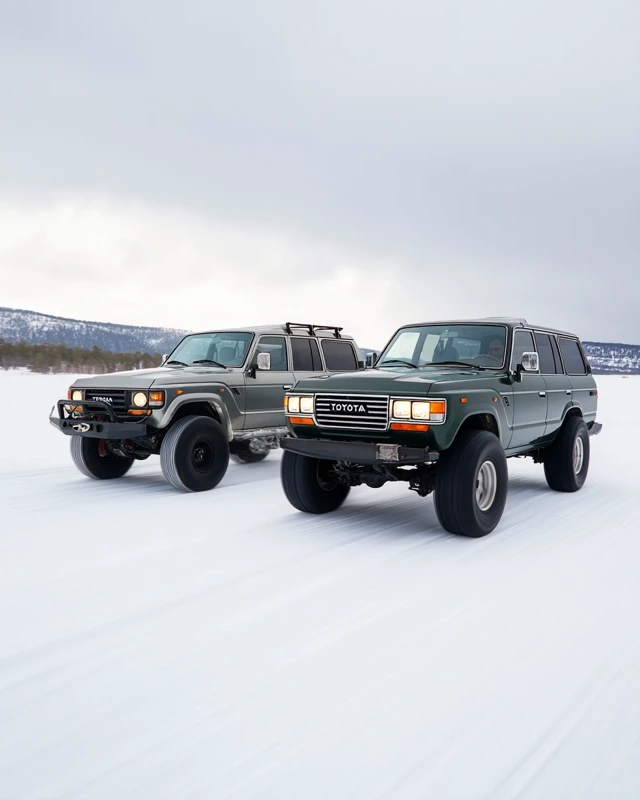 Land Cruisers Snow Offroad Adventure - 4x4 Vehicles