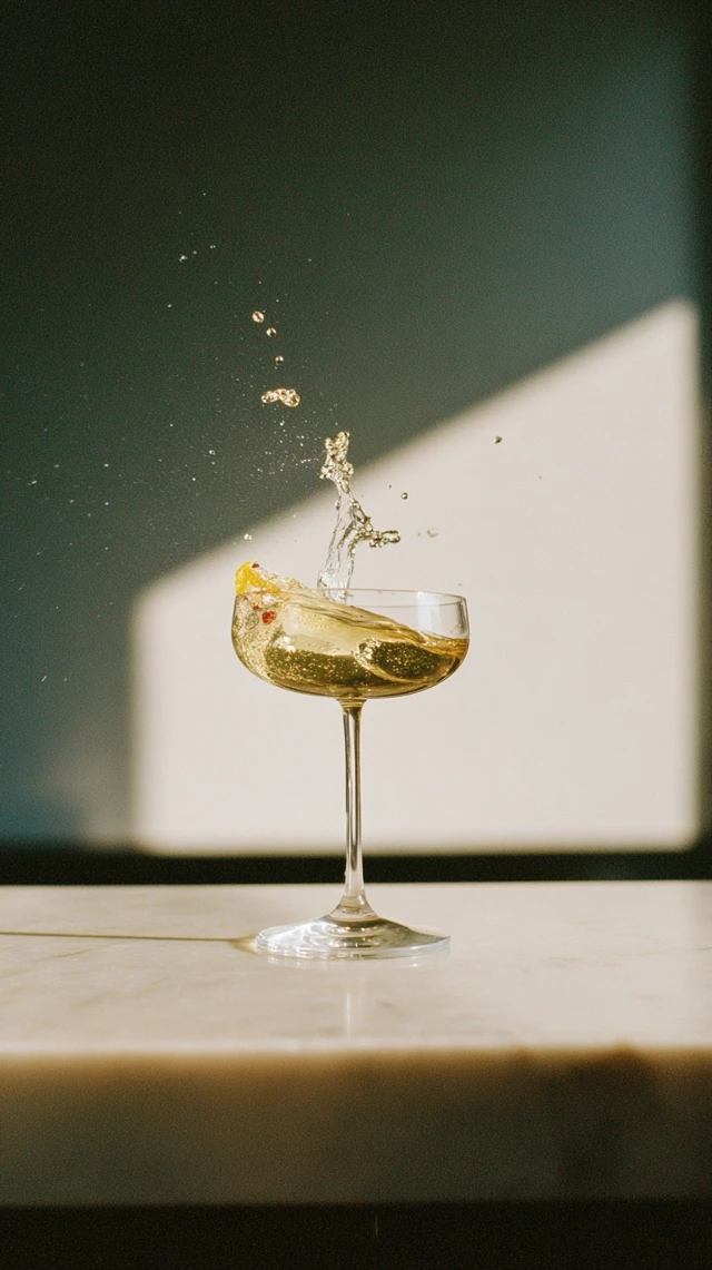 Cocktail Pour High Speed Photography Liquid Motion