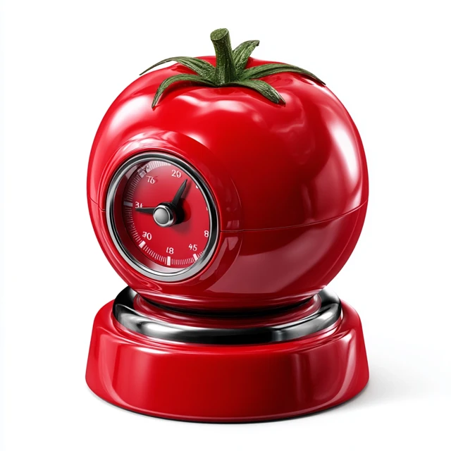 Tomato Kitchen Timer Modern Design