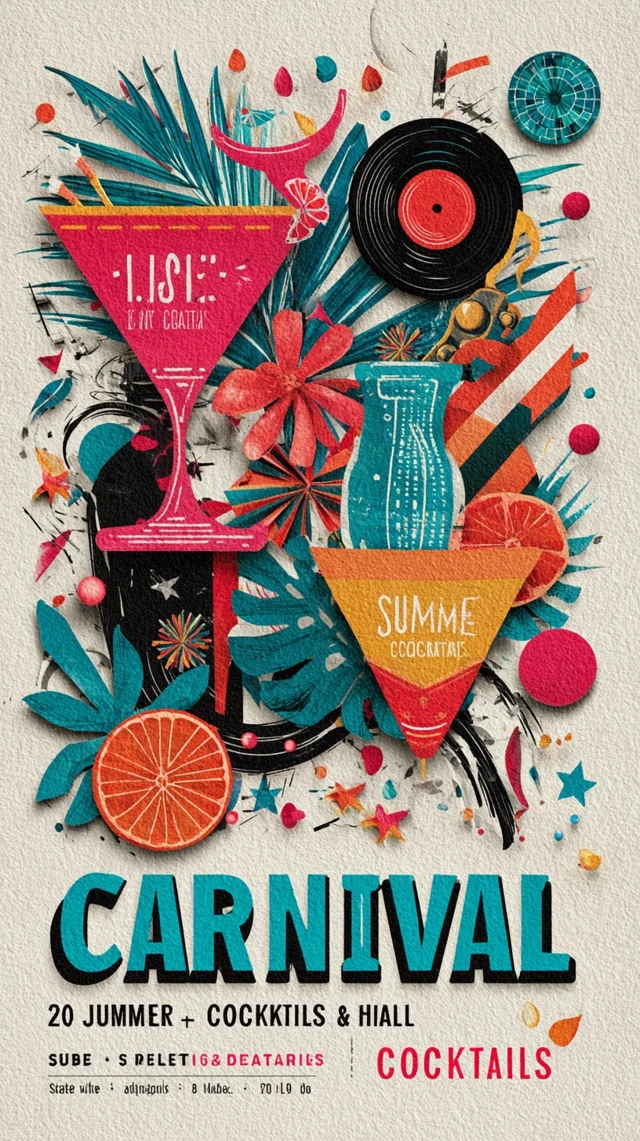 Summer Carnival Music Cocktails July 20th