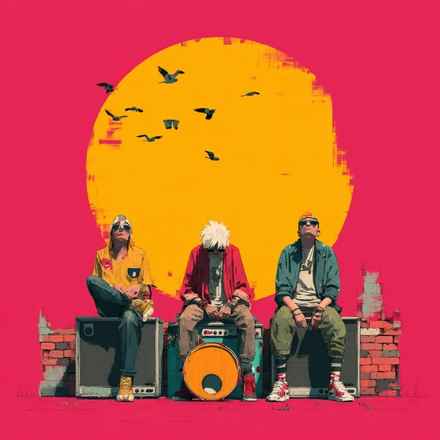 Indie Music Festival Poster Artwork