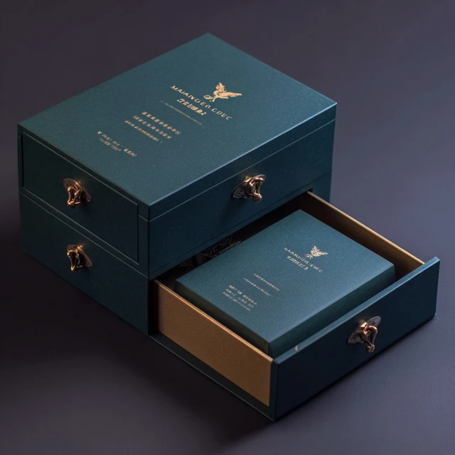 Mongolian Horse Gift Box Packaging Design Elegant and Refined