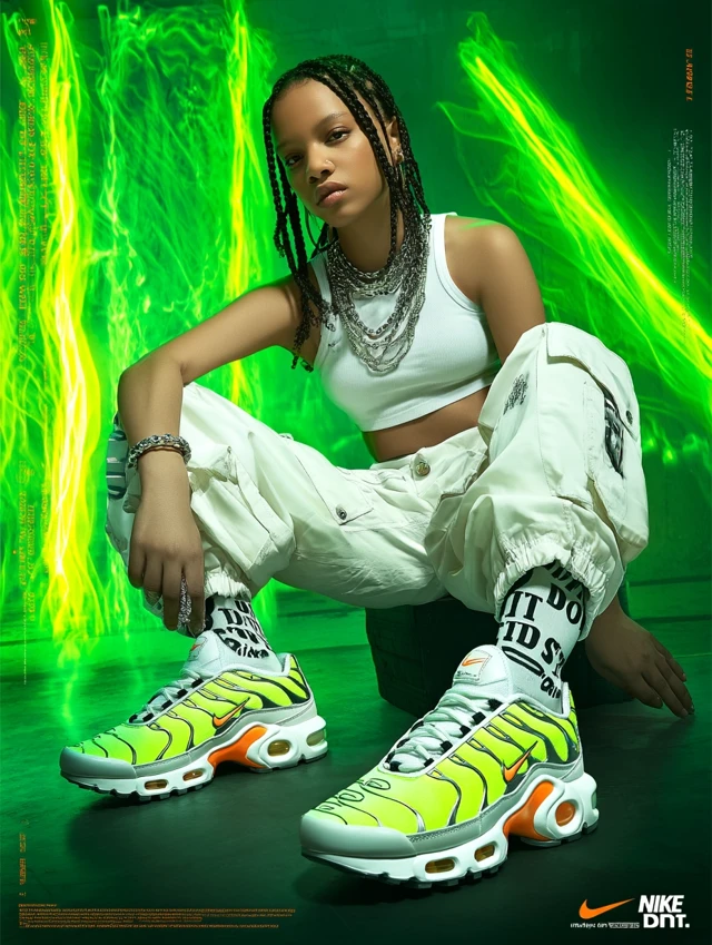 Nike Air Max Ad Young Model Fashion Forward