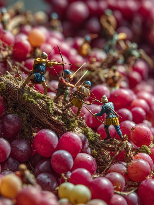 Archers Shooting Grapes Annie Leibovitz Photography