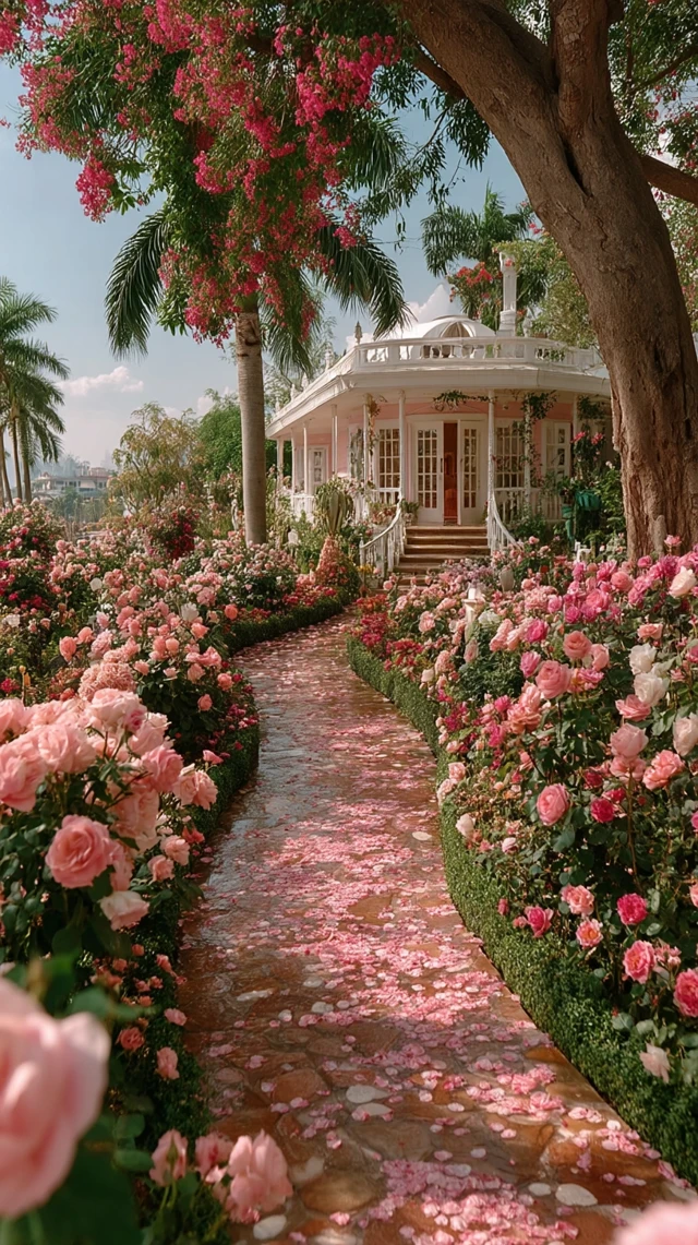 Chunri Villa Rose Garden Pink Champagne Event