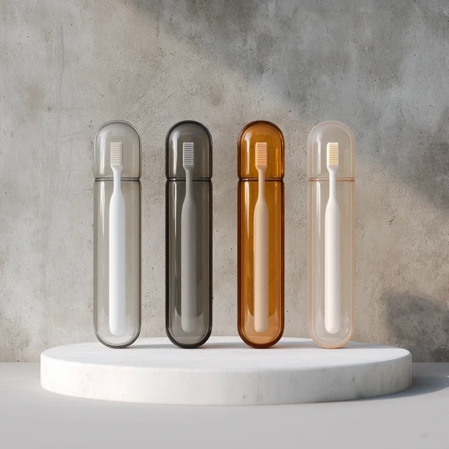 Minimalist Toothbrush Travel Case Design