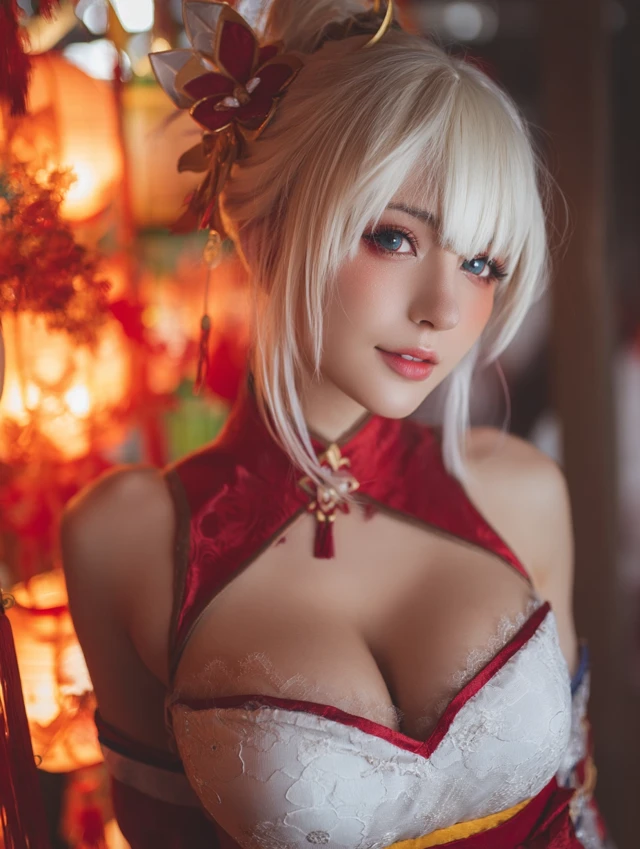 Sangonomiya Kokomi Cosplay Beautiful Girl