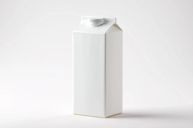 Lactose-Free Milk Carton - 4K Photography