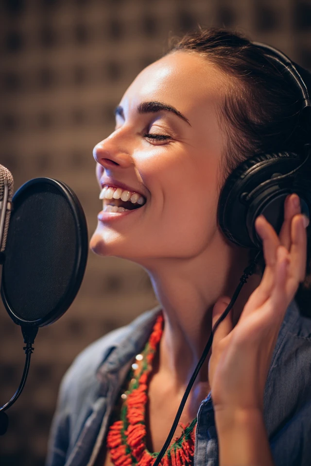 Croatian Singer Studio Portrait