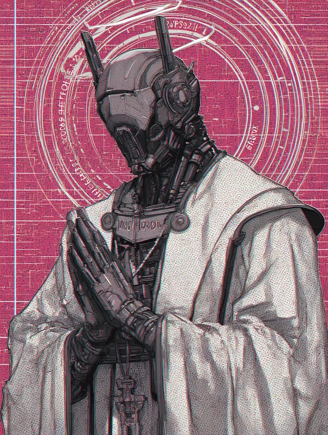 Holy Gothic Retrofuturism Berserk Anime Art
