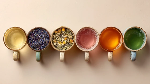 Floral Tea Collection Chamomile Lavender Rose Mint