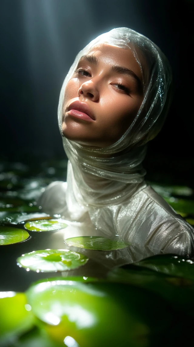 Ethereal Beauty in Forest Portrait by Tim Walker