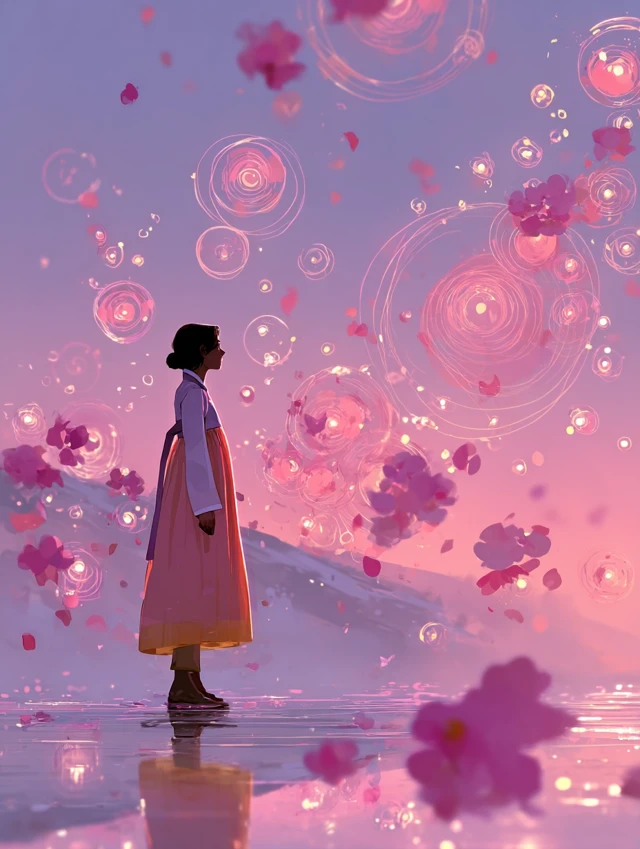 Dreamy Surreal Portrait of a Woman