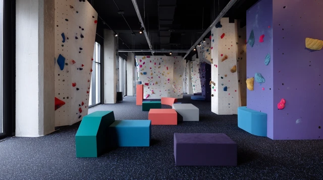 Indoor Climbing Gym Playground Sports Complex