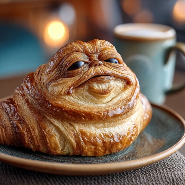 Jabba the Hutt Croissant: Star Wars Breakfast