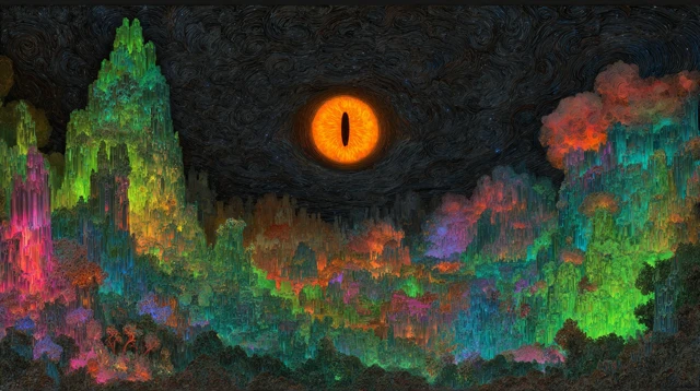 Dreamscape Art Obscure Paranoid Crystal Clarity