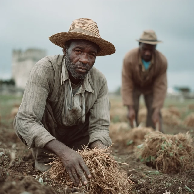 Cape Verdean Farmers at Work Photography