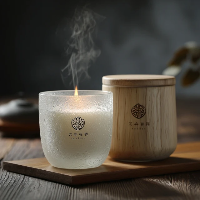 Japanese Style Scented Candle Modern Minimalist Design
