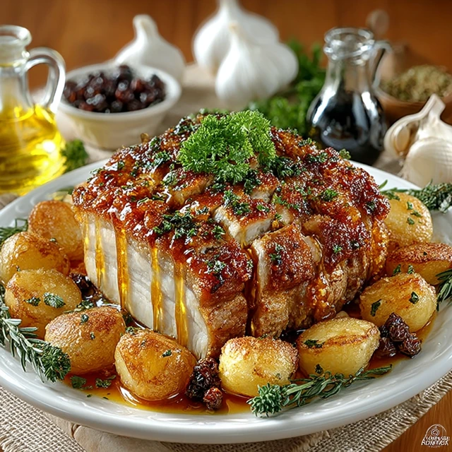 Pork Roasted in Milk Culinary Artistry