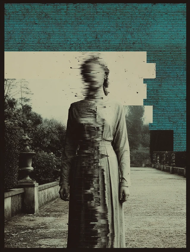 Uncanny Portrait Glitch Effect
