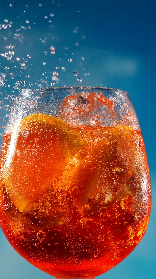 Refreshing Aperol Spritz Cocktail Photography