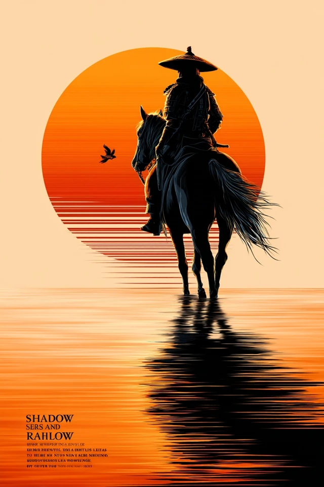 Shadow Play Hero on Warhorse Retro Art