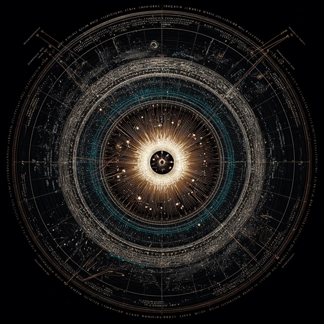 Cosmography An Ancient Celestial Diagram