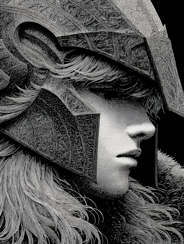 Griffith from Berserk Illustration by Kentaro Miura