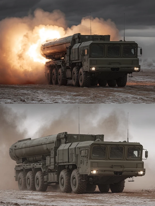 Russian Tornado S MLRS Missile Launch