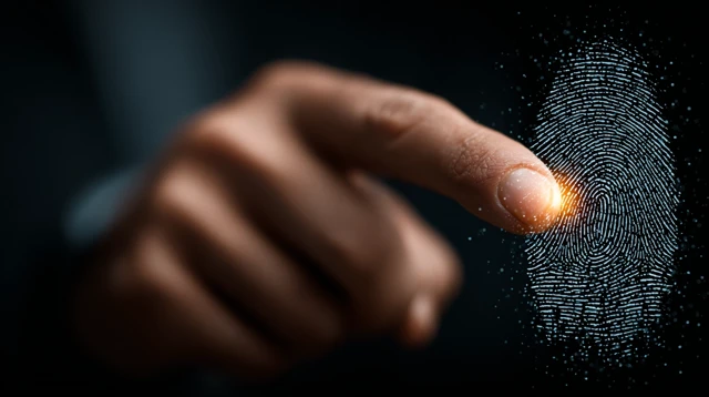 Fingerprint Authentication for Financial Data Security