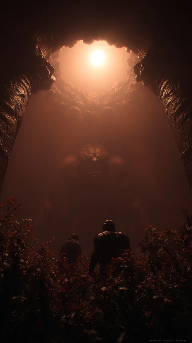 Gods and Monsters Epic Scene in the Antediluvian Age