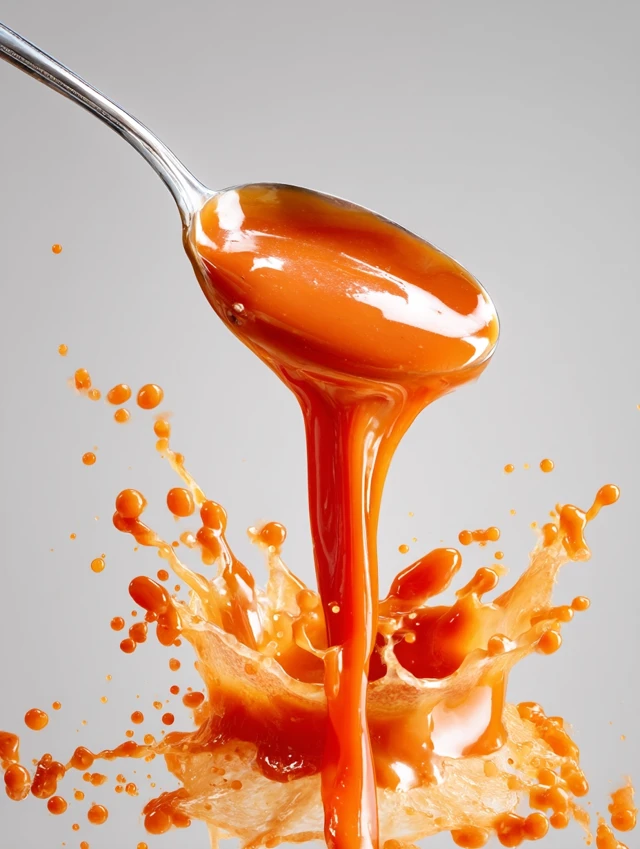Tomato Soup Splash High Definition Photography
