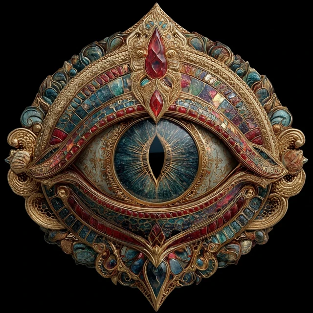 Mythical Gem Third Eye Artwork