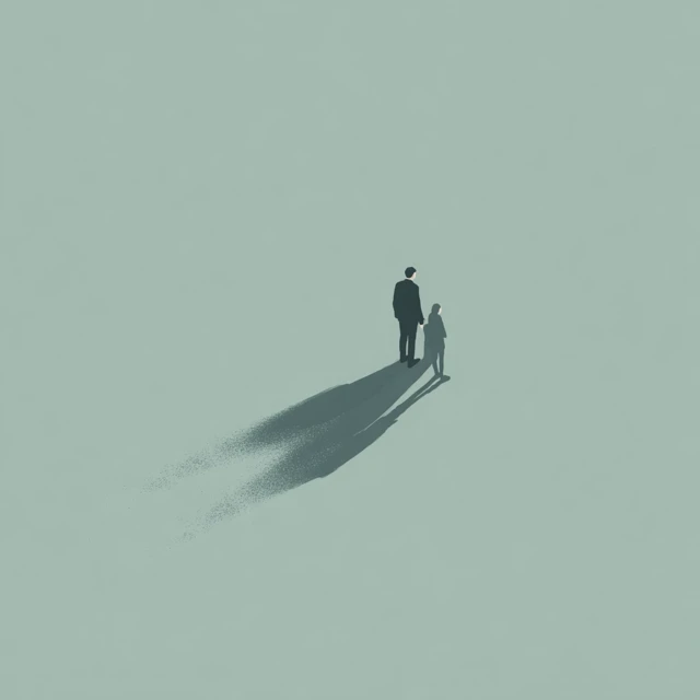 Losing Self Esteem Symbolic Illustration