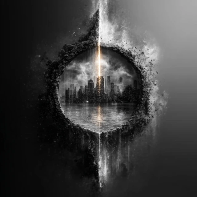 Music Visualization Treble Clef Sound of Silence