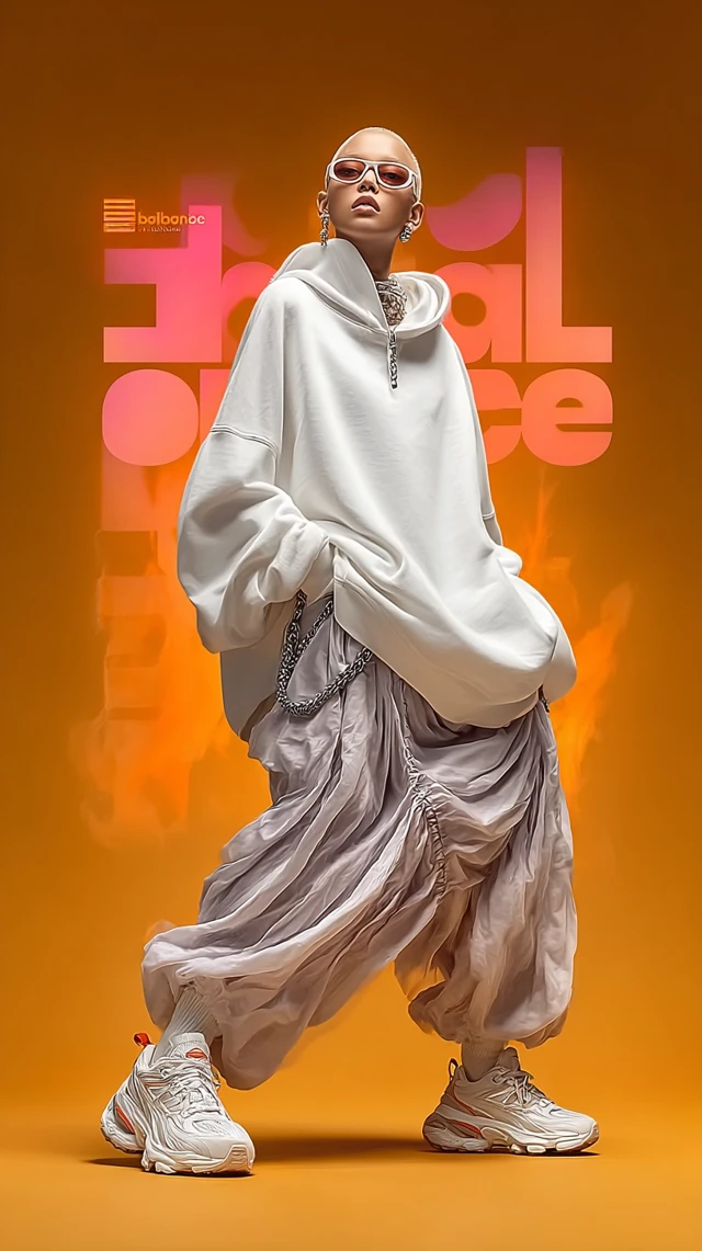 New Balance Fashion Ad Modern Sports Aesthetic