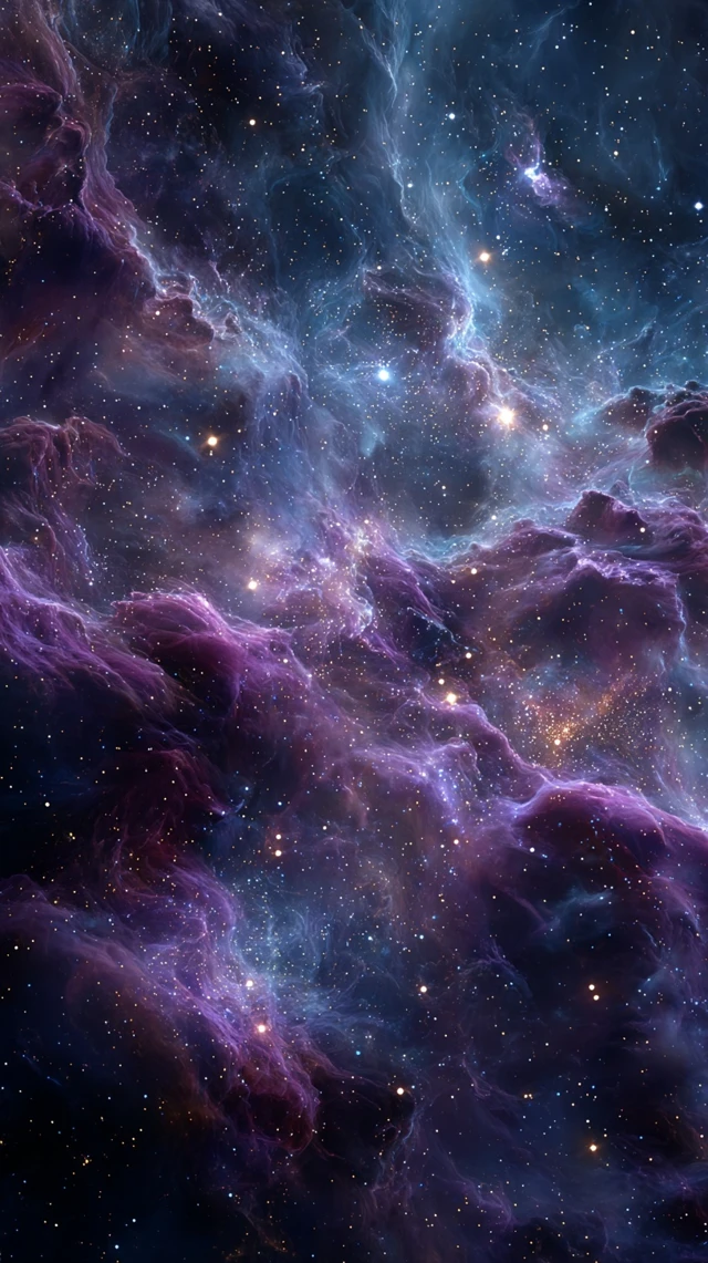Vibrant Nebula Deep Space Galaxy Wallpaper