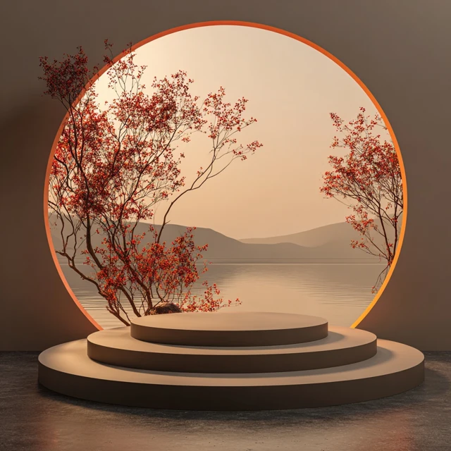 Minimalist Stage Design Southeast Asian Landscape