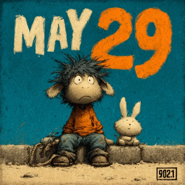 May29 A Funny Story of a Man and a Rabbit