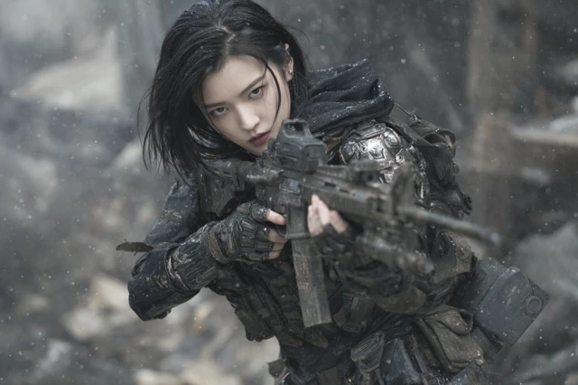 Korean Kpop Stars Action Movie Fight Scene