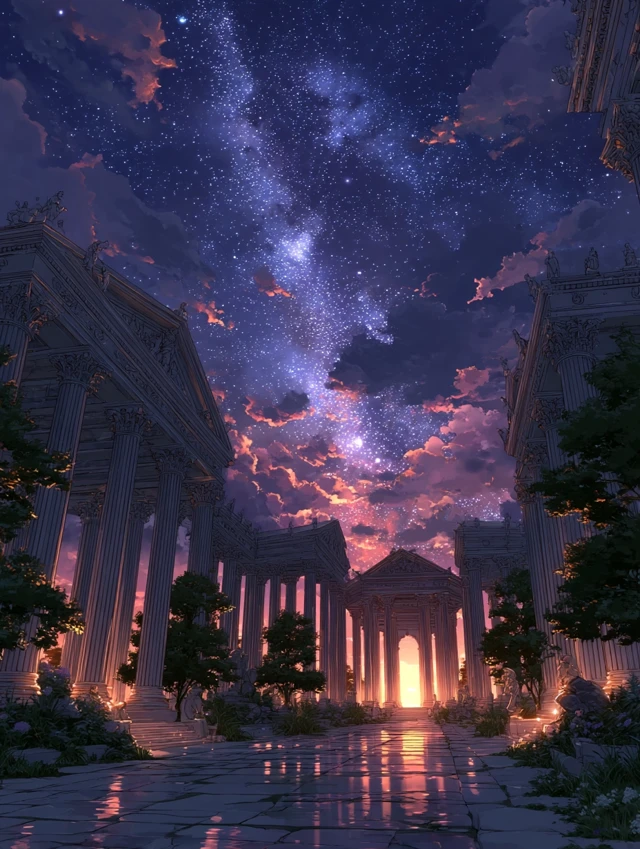 Milky Way Palace of the Gods Art