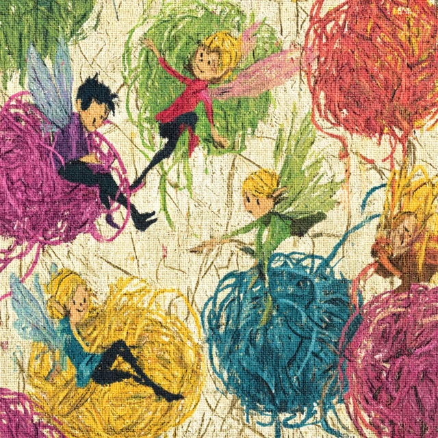 Fairies and Yarn Playful Mischief Crafting Pattern