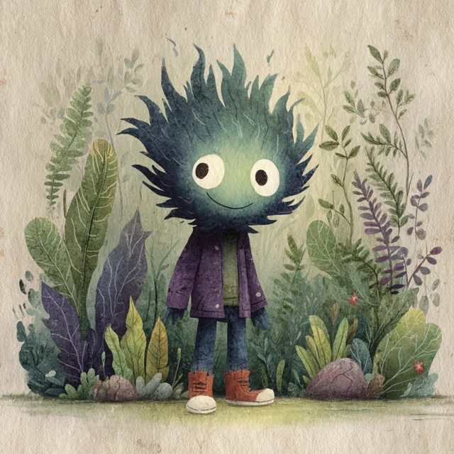 Friendly Fire Spirit Childrens Book Illustration