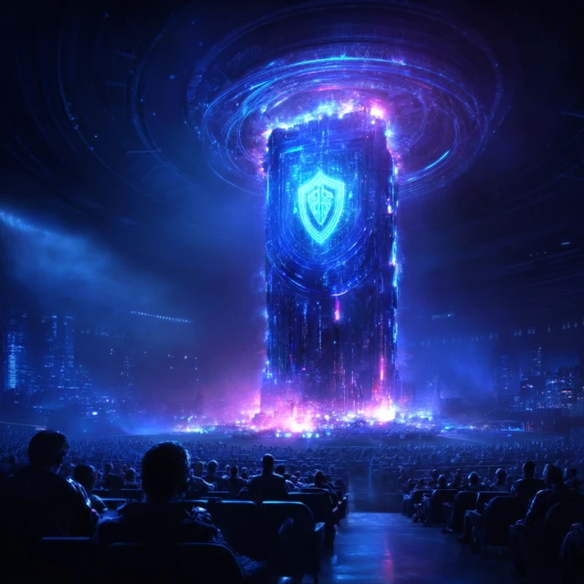 Cybersecurity Summit 3D Scene Shield Launch