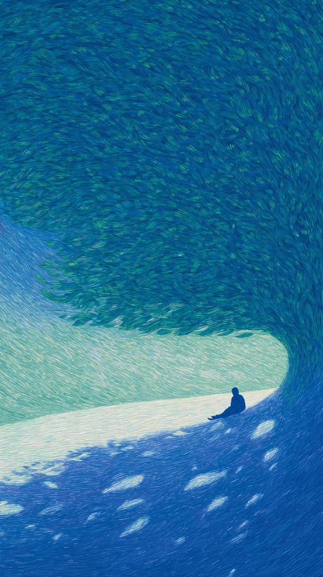 Tranquil Painting Nature and Solitude