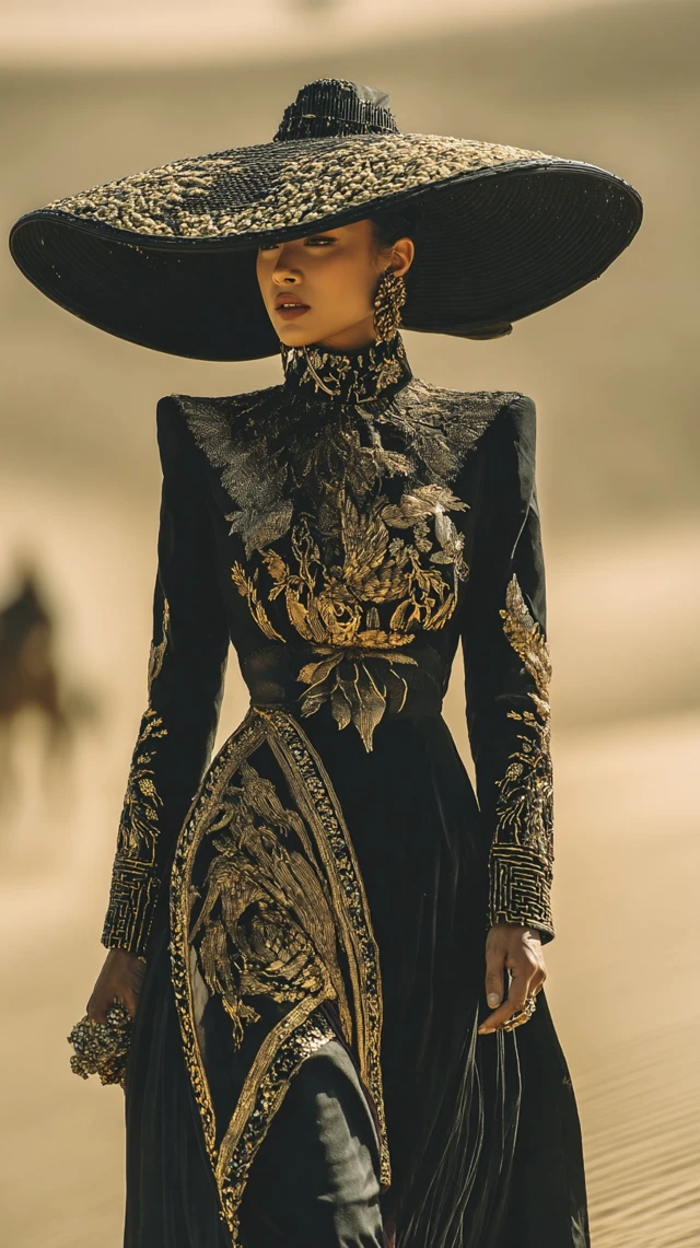 Fashion Show in the Desert Schiaparelli Ensemble