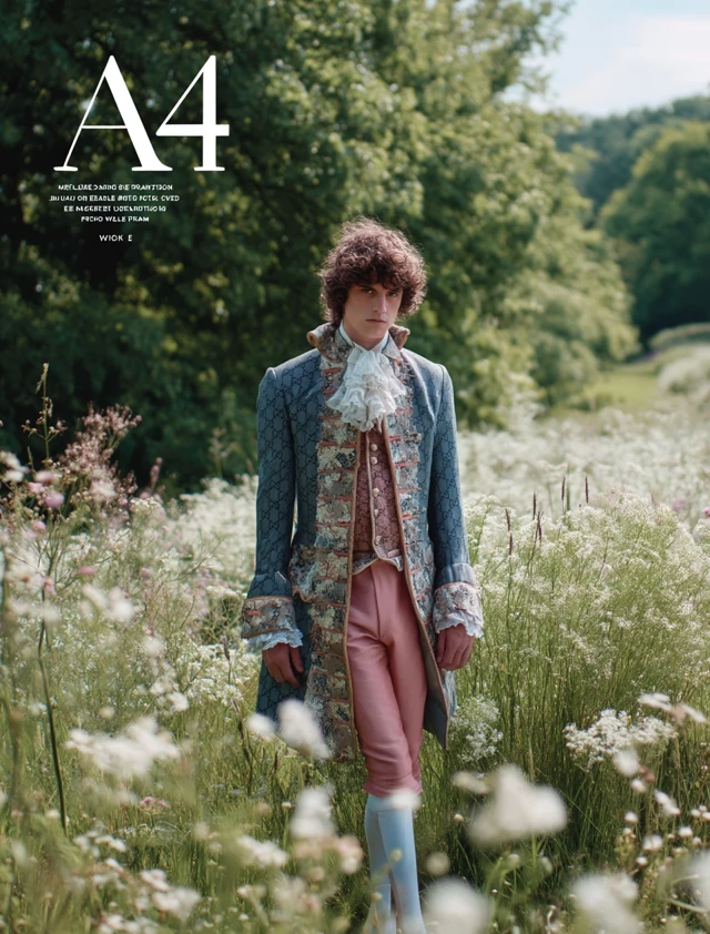 Gucci meets 18th Century: Fashion Photography