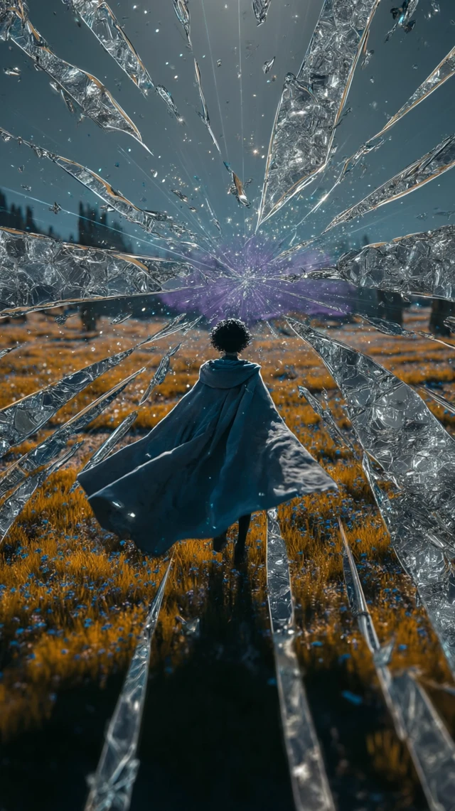 Fantasy Epic Scene with Magical Aura
