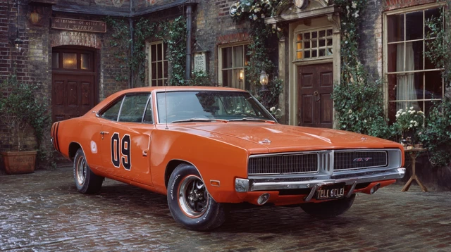 General Lee 80s Photo The Dukes of Hazzard